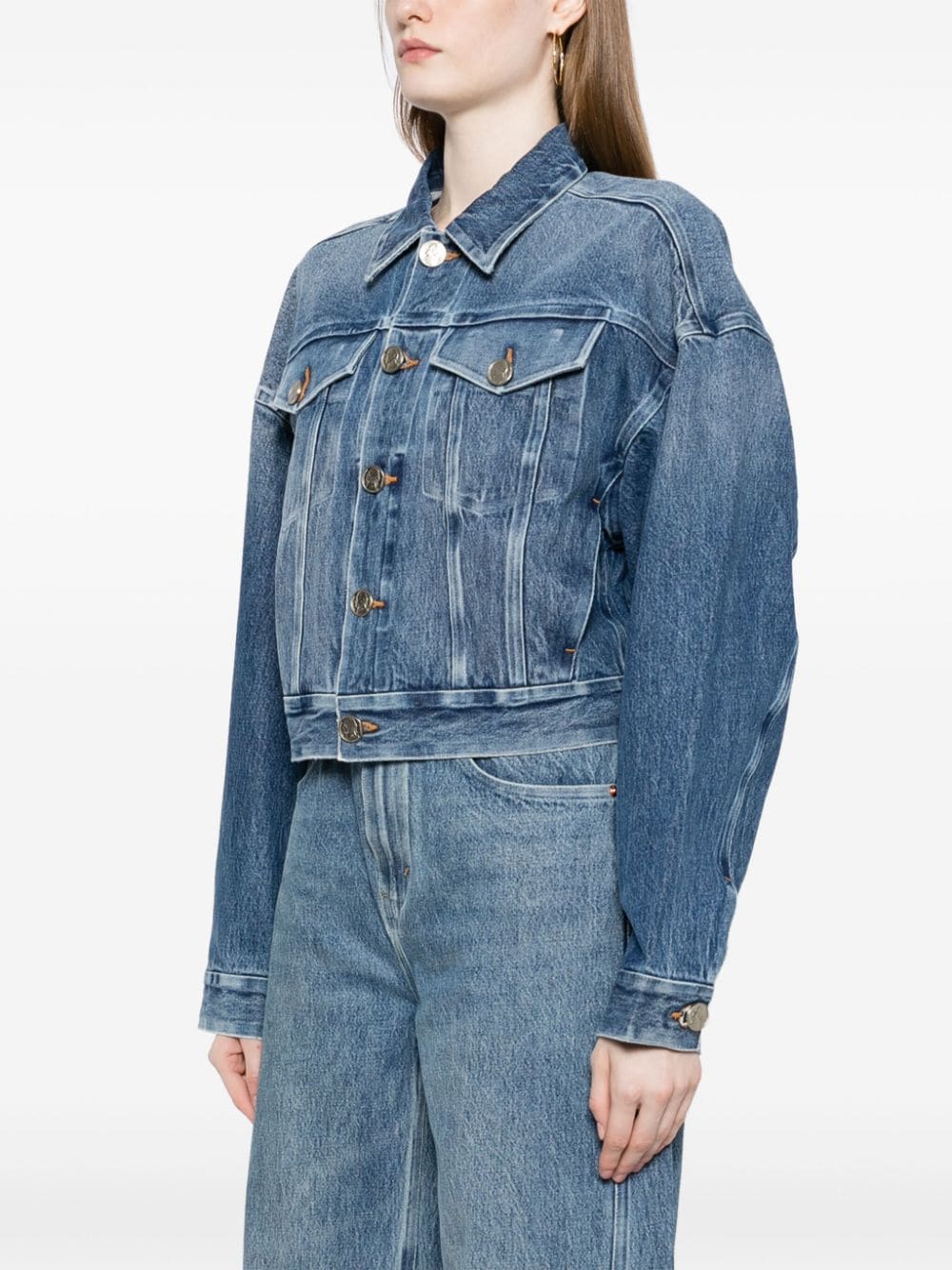Alexander wang denim coat online